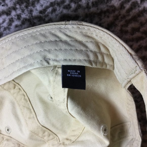 USA Golf Hat with American Flag (Khaki) - Picture 6 of 7